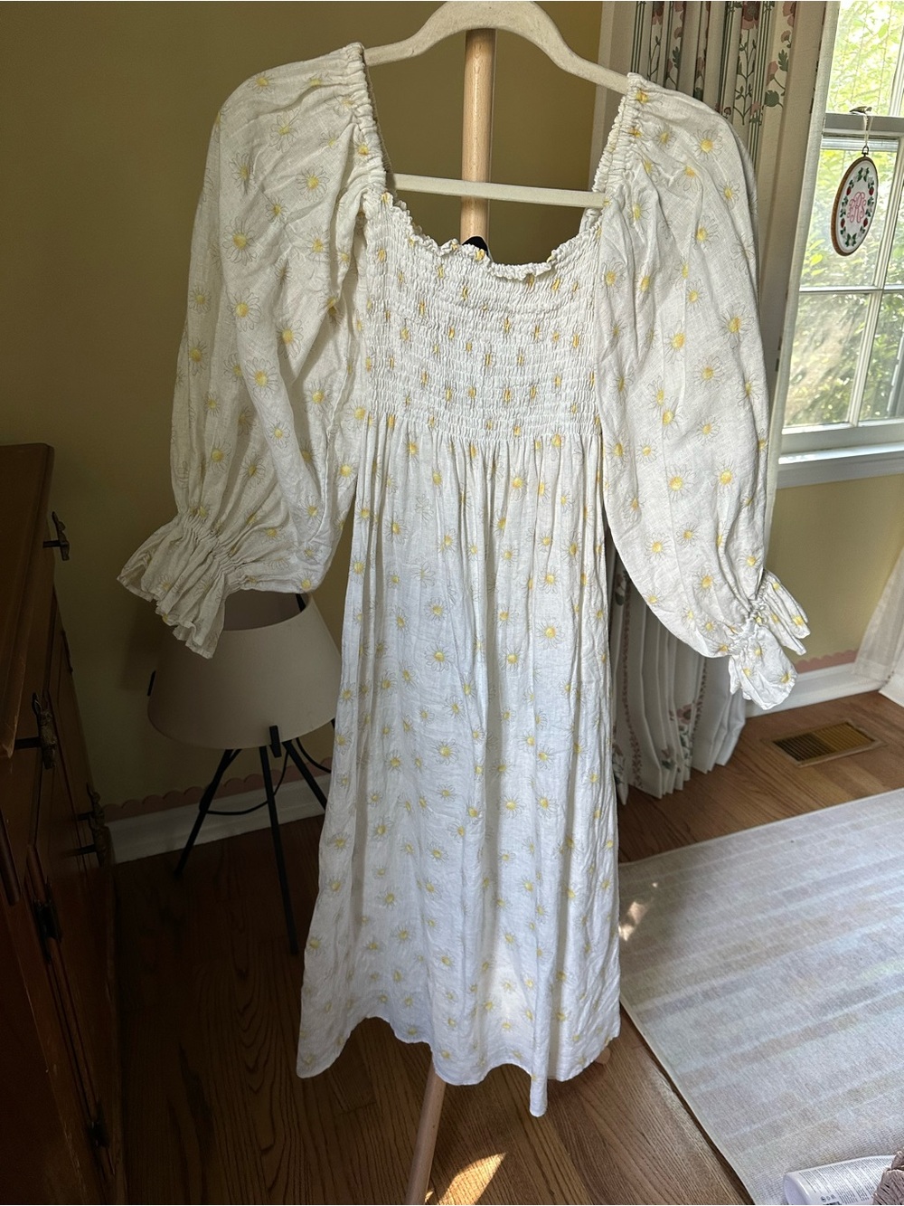 Sleeper Atlanta dress in daisy print